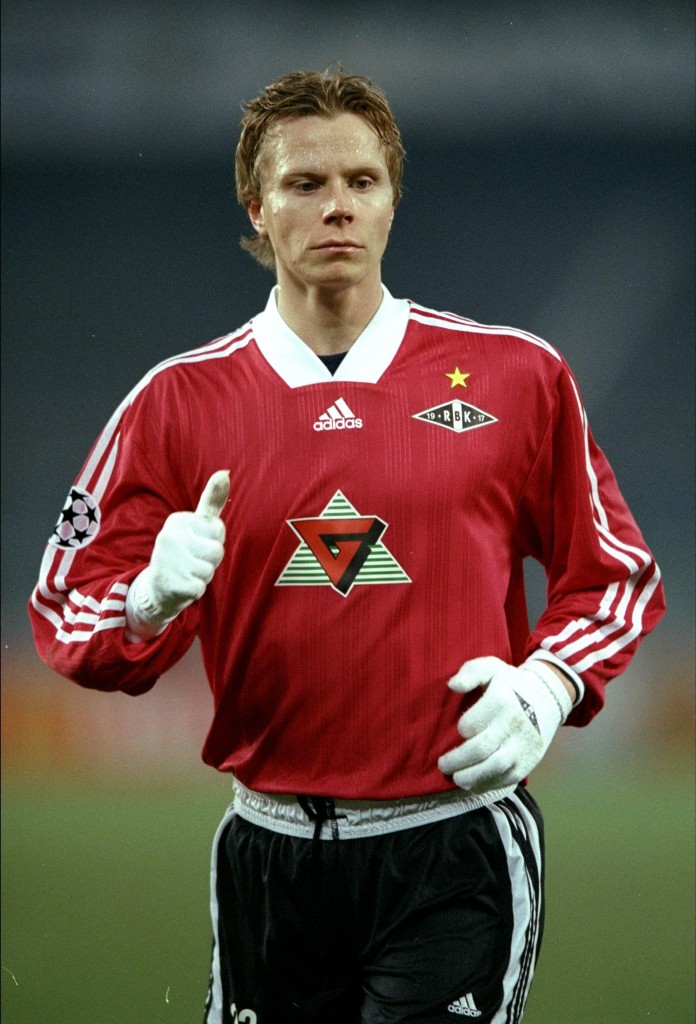 Morten oli Rosenborgin tähtenä Juvetusta vastaan 1998 (Getty Images)