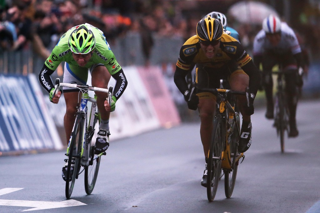Peter Sagan San Remon loppusuoralla viime vuonna (Getty Images)