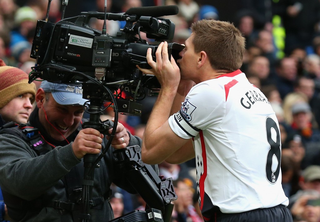 Gerrard on ensimmäinen avoimesti kameraseksuaali jalkapalloilija (Getty Images)