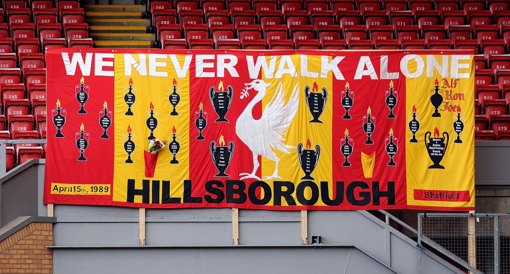 Liverpool FC Hold 24th Hillsborough Anniversary Memorial Service