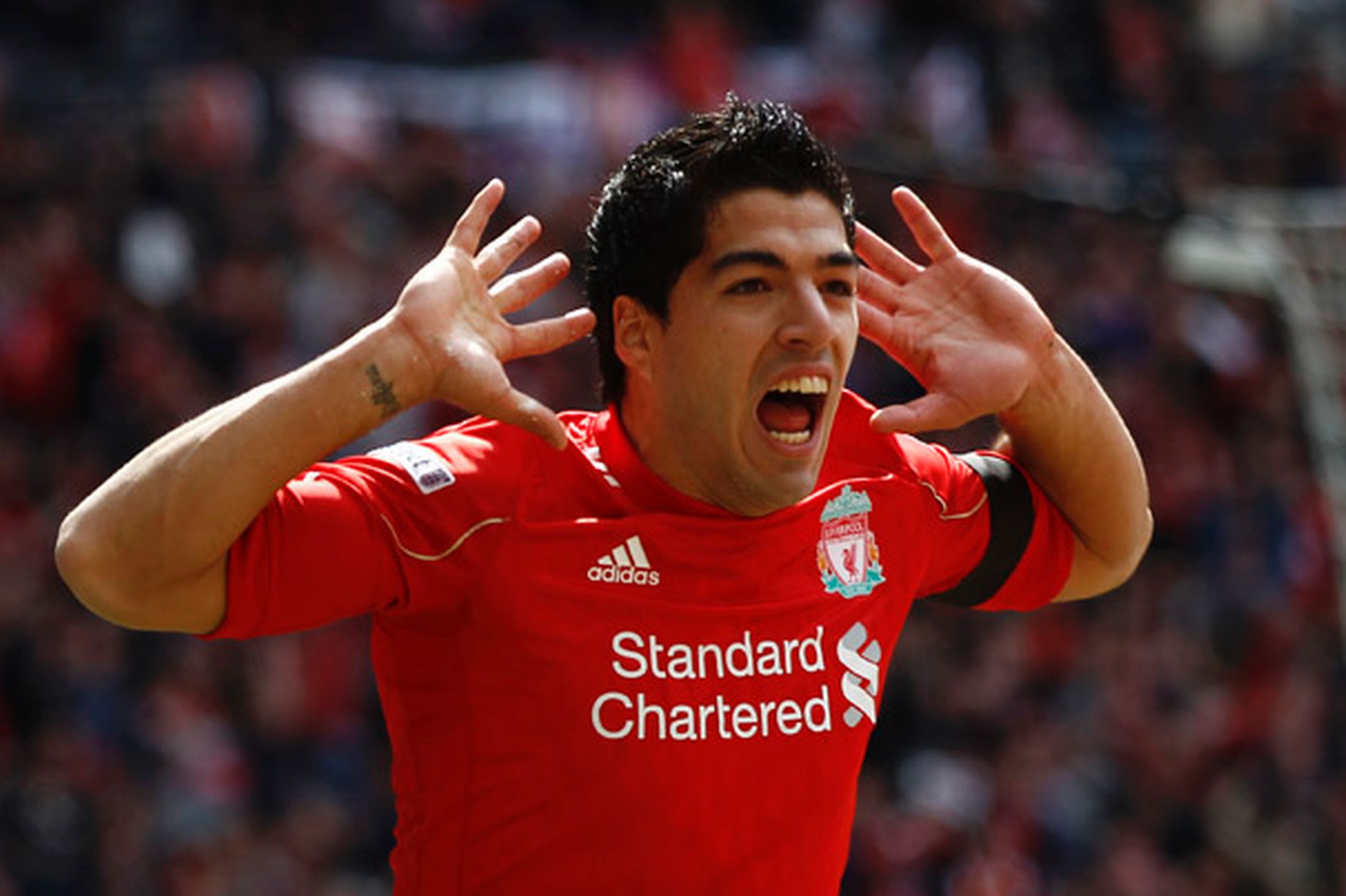 Liverpool-2-1-Everton-April-14-2012-Luis-Suarez-celebrates-his-goal-against-Everton-818898