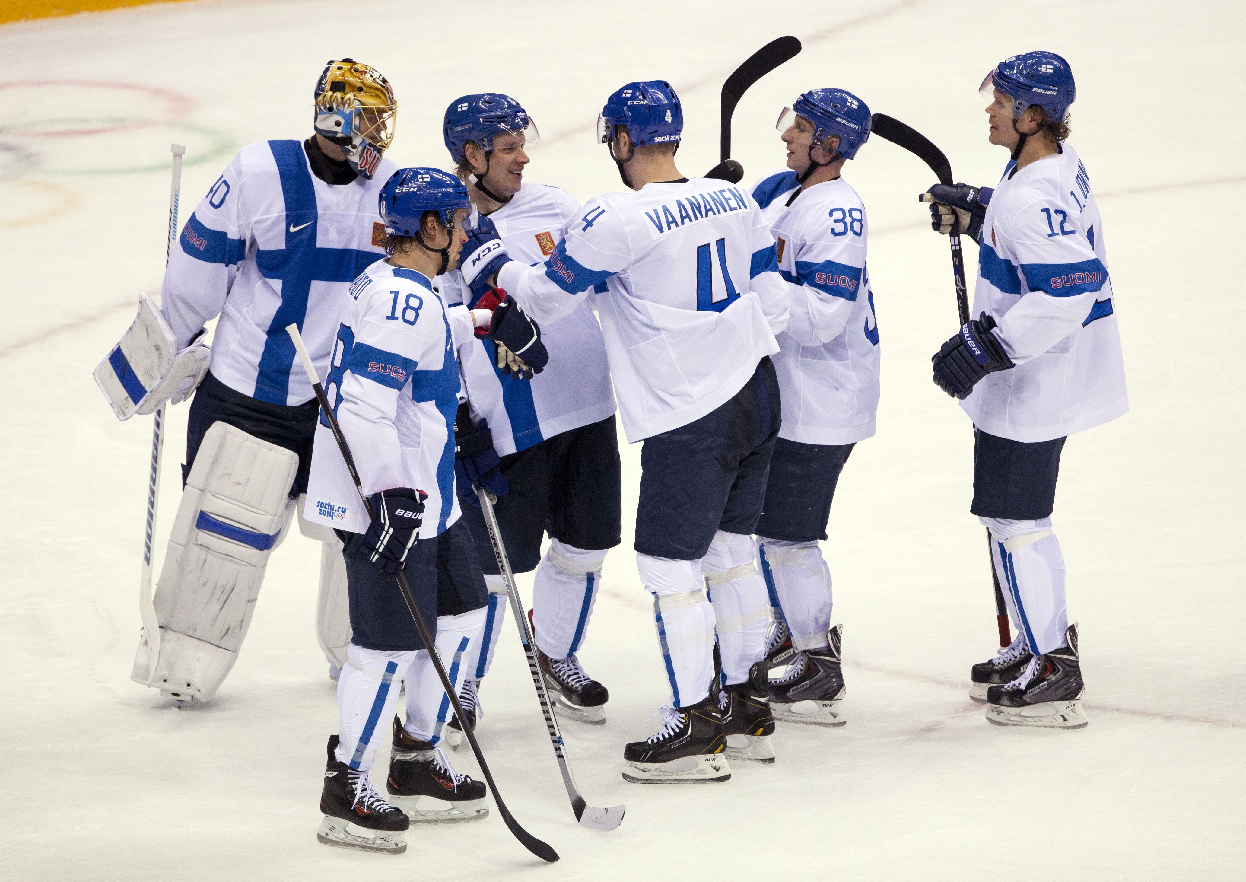 Men's Hockey - Finland vs Austria  - Sochi 2014