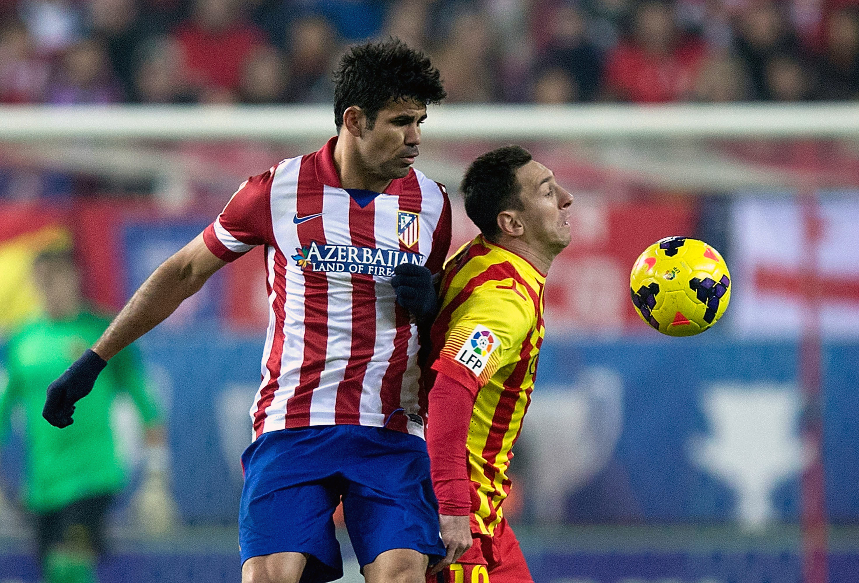 Diego Costan loukkaantuminen on kova takaisku Atlético Madridille (Getty)