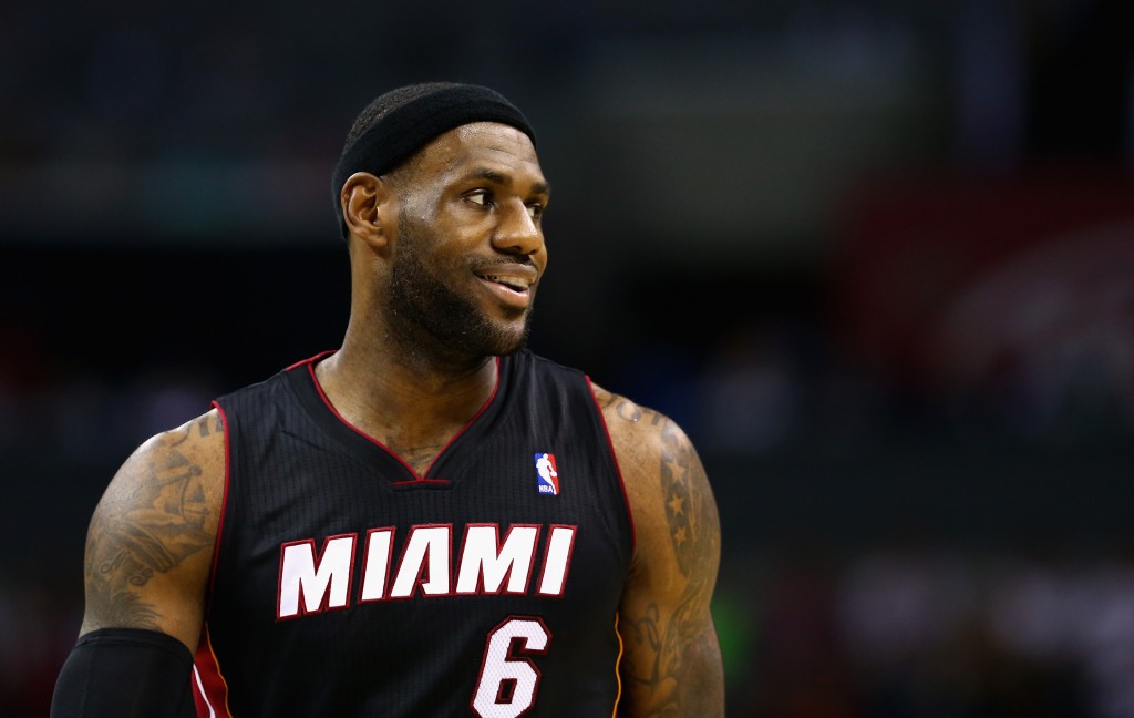 LeBron Jamesin Miami Heat porskutti jatkoon suoraan 4-0 voitoin (Getty)