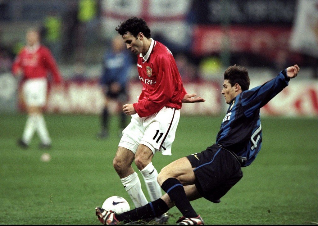 Zanetti vs Giggs 1999 (Getty)