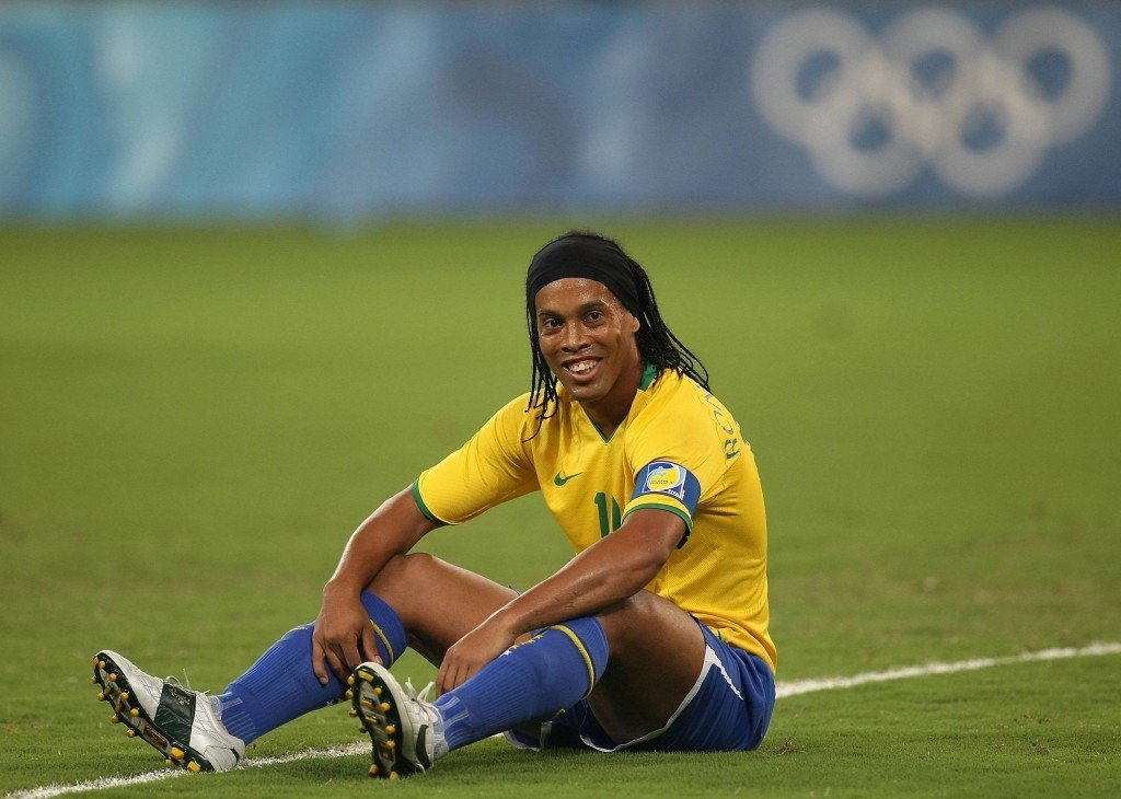 Supertähti Ronaldinhon unelma kotikisoissa pelaamisesta murskaantui Scolarin valintojen myötä. (Getty)