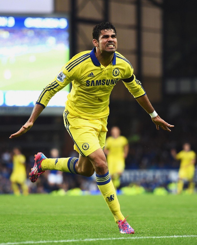 25 -vuotias Diego Costa on vastaus Chelsean maalinteko-ongelmiin. Kuva: Getty
