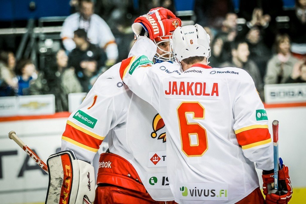 Topi Jaakola on kiitollinen voidessaan pelata jääkiekkoa. (Pekka Rautiainen)