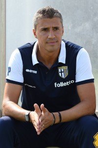 Hernan Crespo toimii nykyään Parman junnuvalmentajana. (Getty)