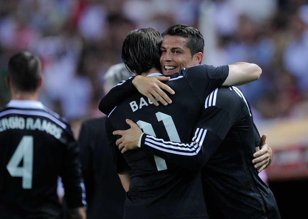 Bale palasi Ronaldon vierelle viikonloppuna ja oli heti tehokas syöttäen Ronaldon voittomaaliksi jääneen osuman oltuaan kentällä vain minuutin. (Getty)