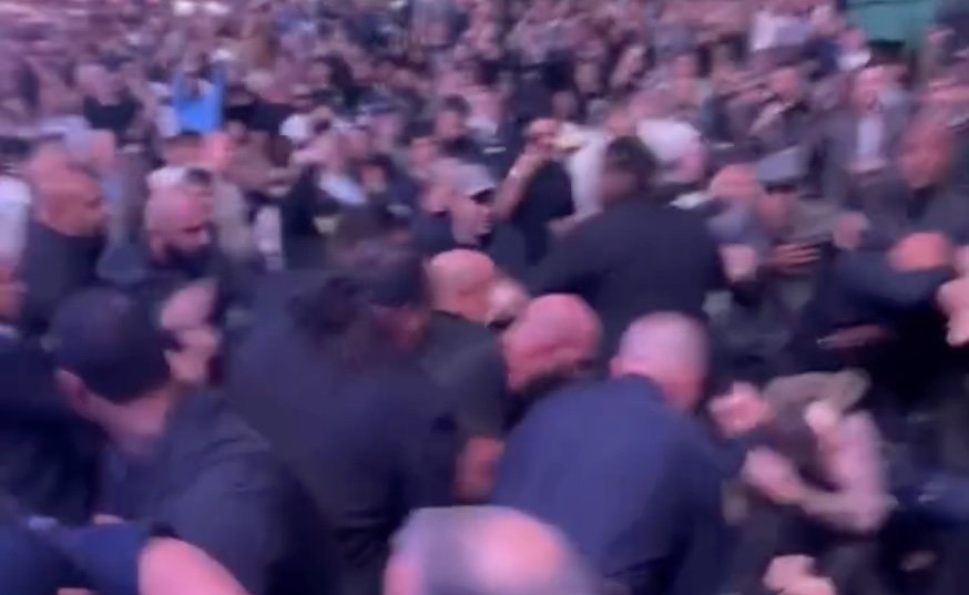 UFC ottelu tappelu