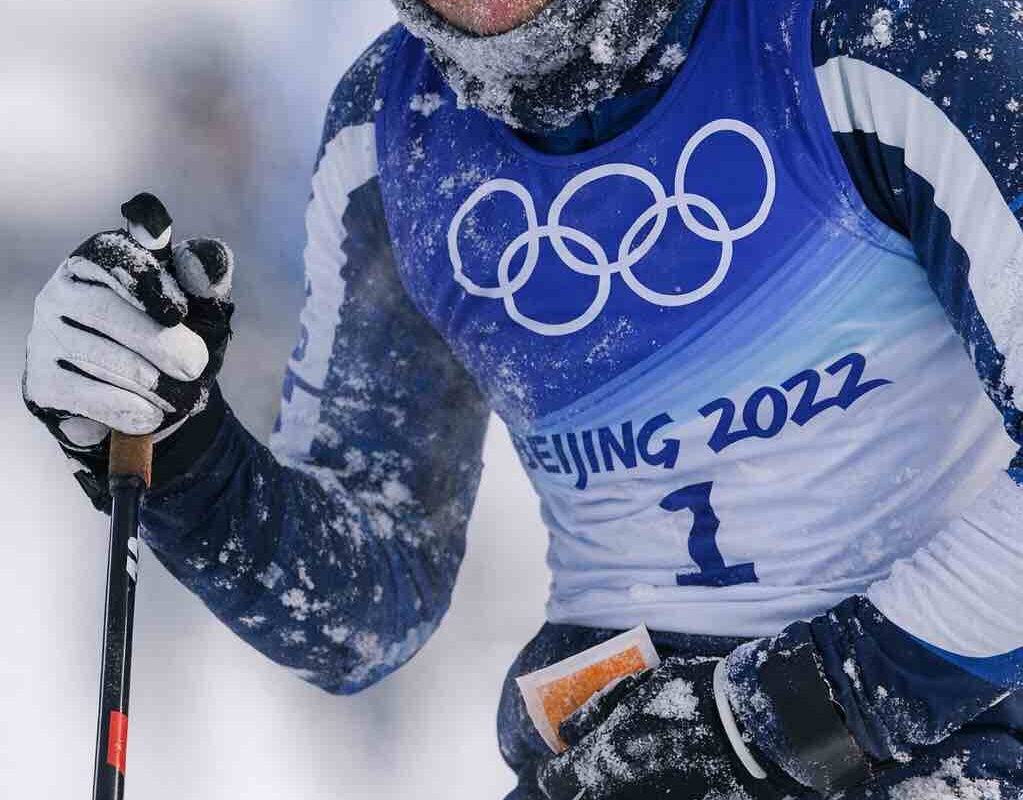 Maastohiihto kylmä, hiihto