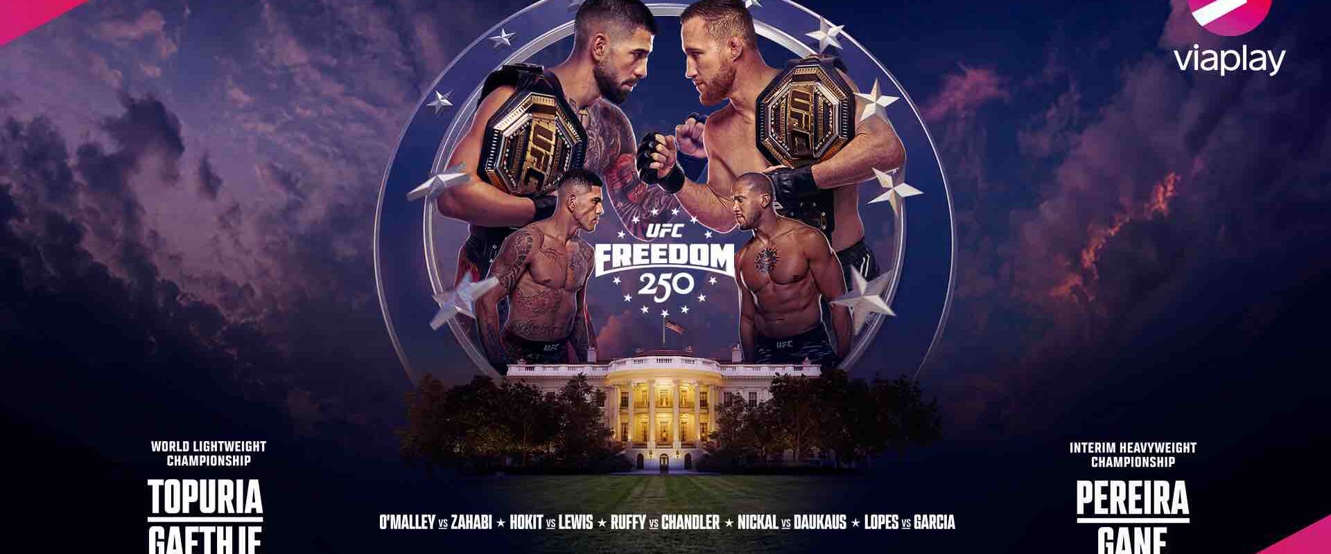 Viaplay UFC Freedom 14.-15.6.26